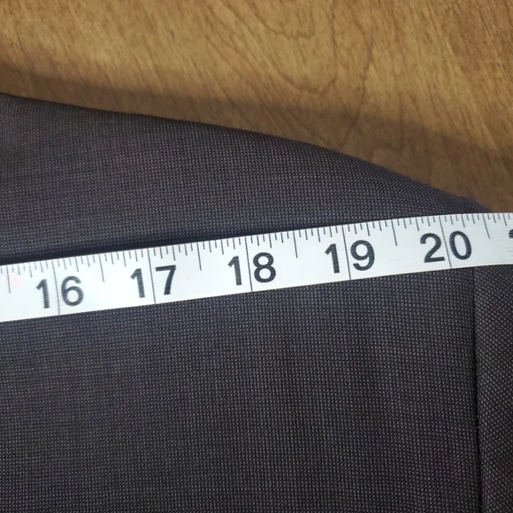 Jos A Bank Blazer Mens 44R Brown 2 Button Sports Coat Suit Jacket Modern Career - Picture 13 of 13